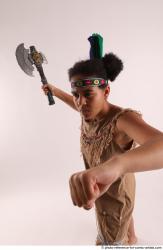 ANISE STANDING POSE WITH AX 5